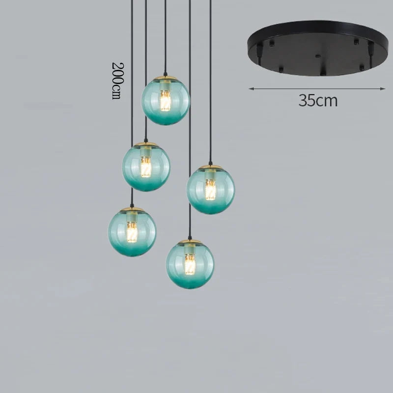 Nordique décor à la maison salle à manger suspension lumières éclairage intérieur plafonnier suspension lustre lampes pour salon