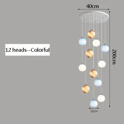 suspension moderne créative pour espace minimaliste élégant