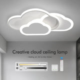 Plafonniers led ultra minces creative clouds pour diverses pièces