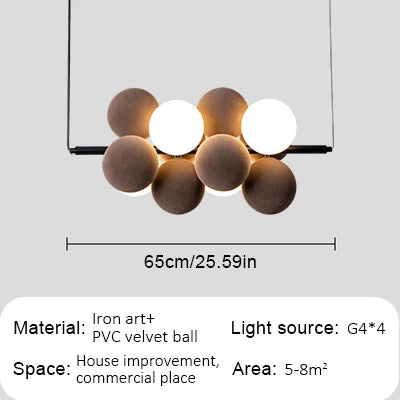 Abstracta – lustre LED à bulles