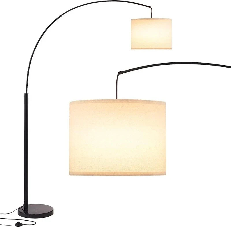 Lampadaire minimaliste américain rotatif Led