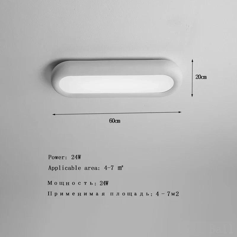 lampe de couloir moderne avec éclairage de protection des yeux