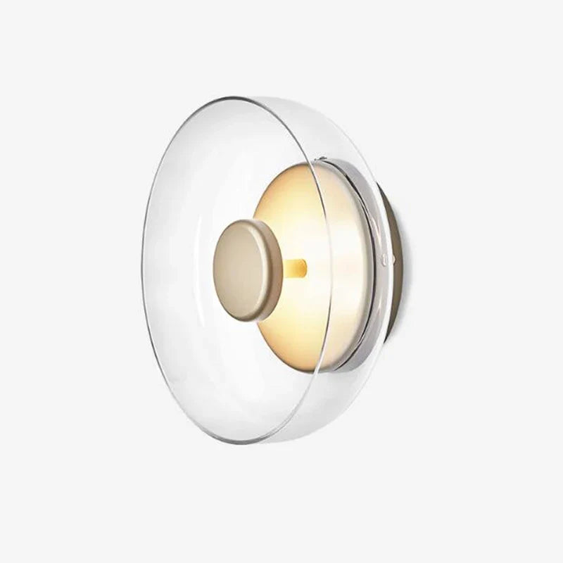 Applique murale intérieure nordique moderne en verre Led bol éclairage salon chevet applique murale couloir escaliers allée balcon décor lampes