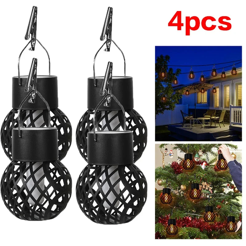 lampes solaires rétro pour éclairage extérieur et décoration jardin