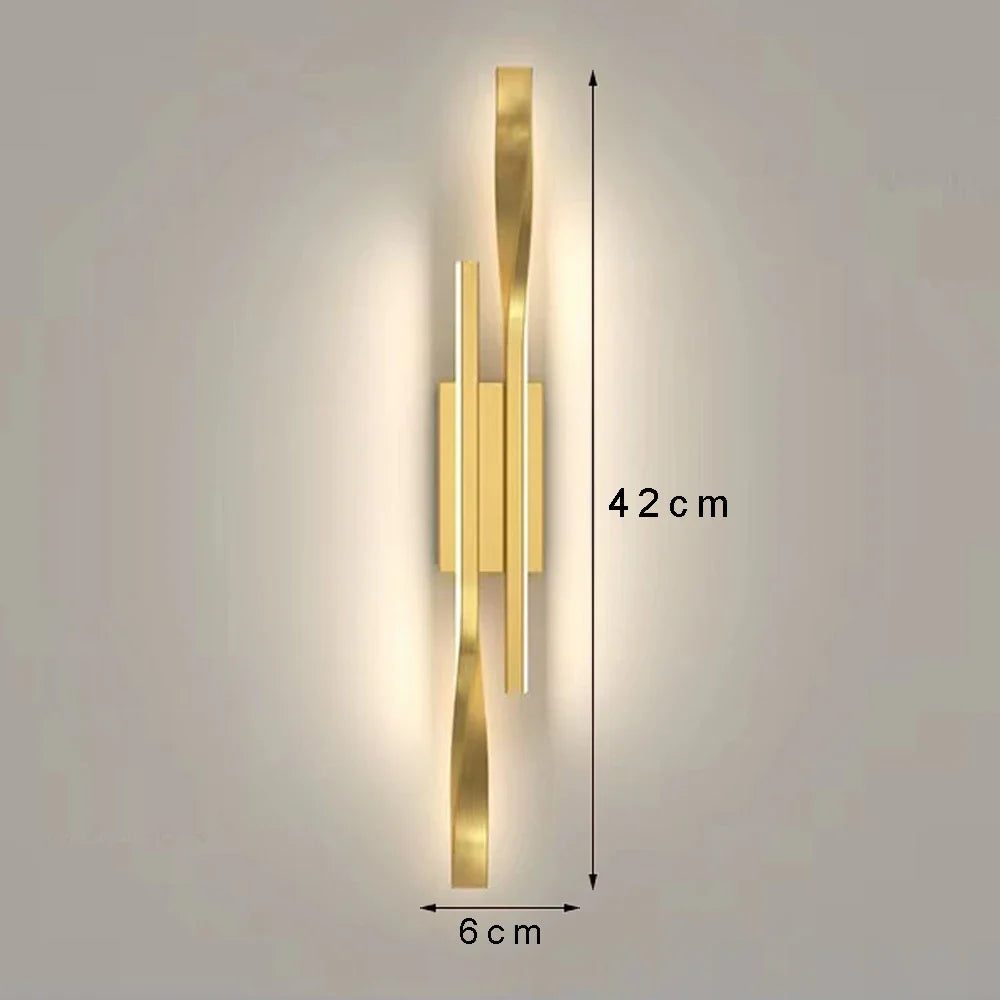 applique murale led minimaliste moderne pour intérieur