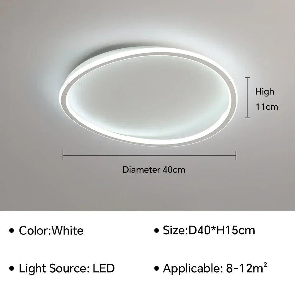 Plafond moderne à LEDs lustre lampe pour salon salle à manger chambre enfants chambre salle d'étude décor à la maison luminaire Lustre