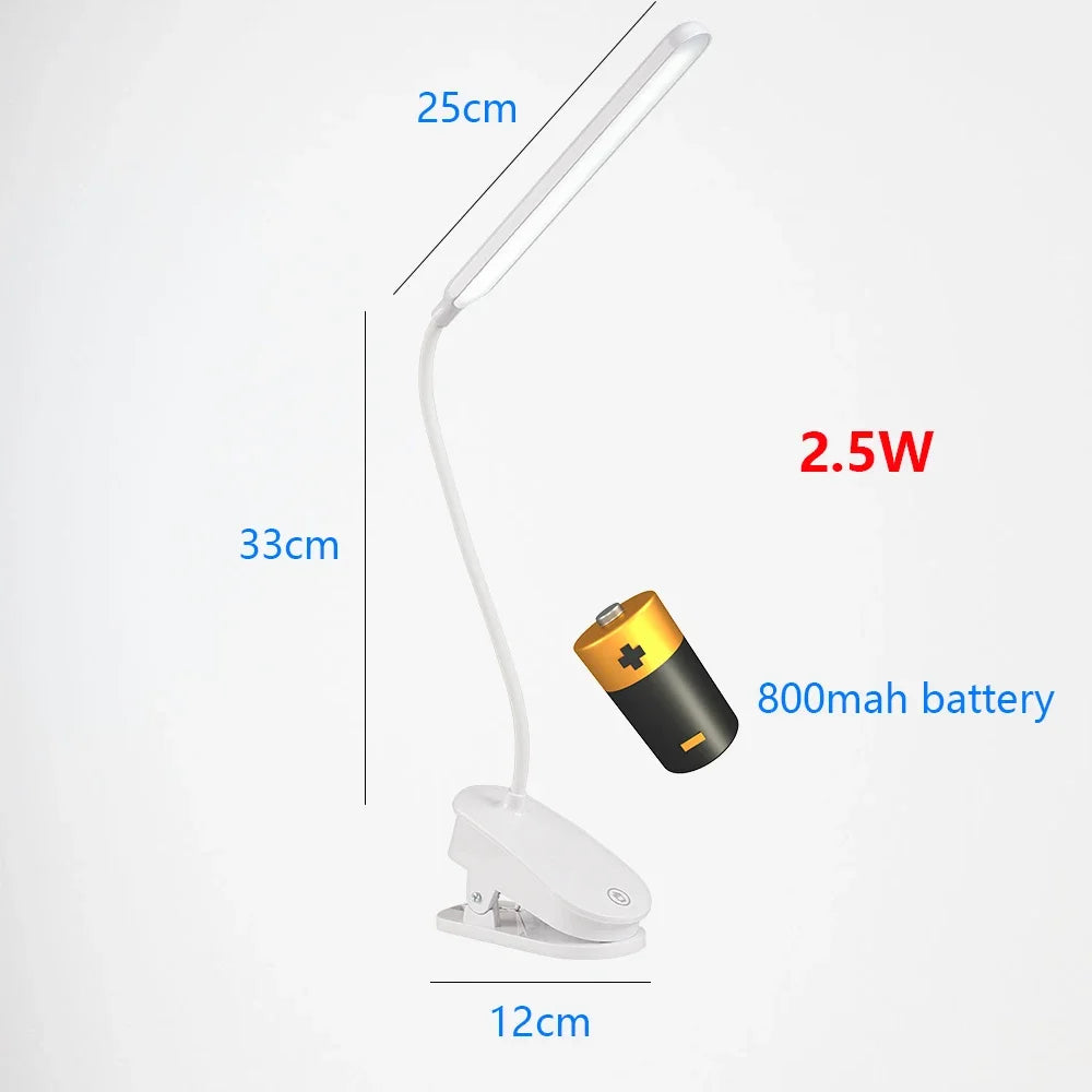 lampe de bureau tactile led pliable col de cygne protection des yeux