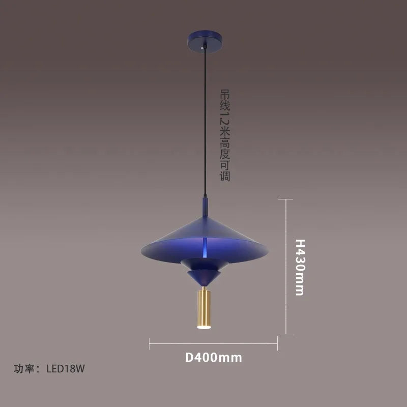 suspension moderne minimaliste et chaleureuse pour restaurants et bars