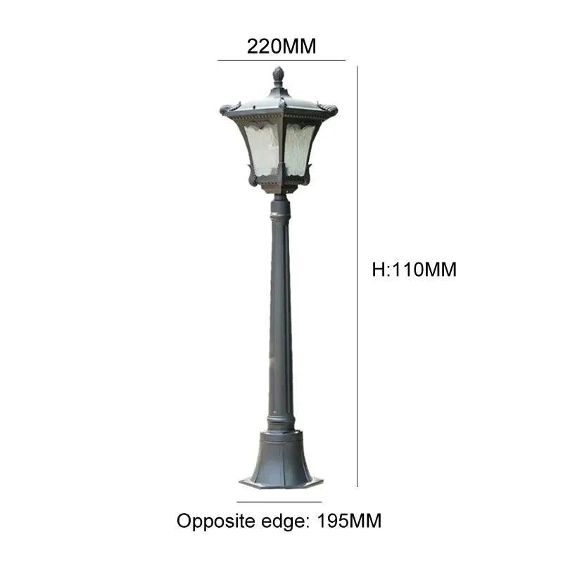 1.1M Led Outdoor Lawn Outdoor Garden Courtyard Community Landscape European Waterproof Grass Lamp