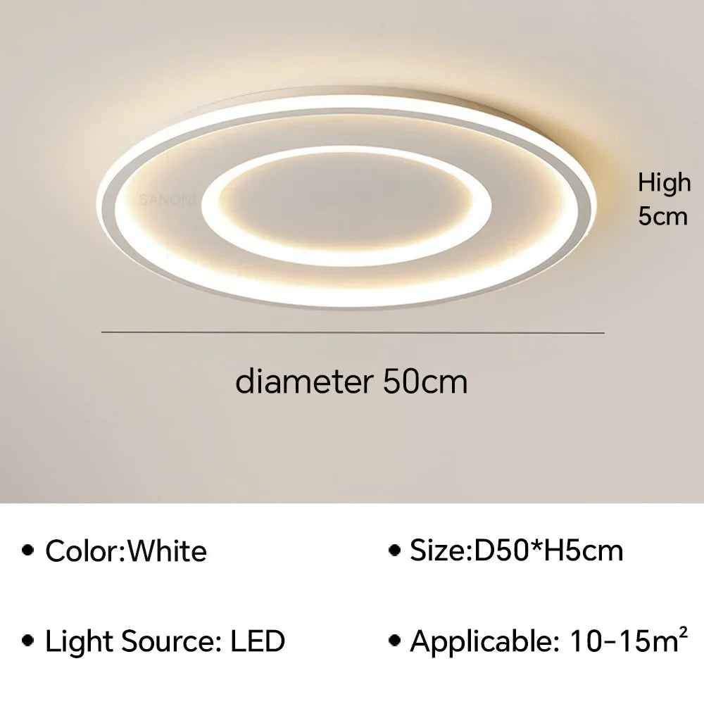 plafonnier led moderne pour une décoration intérieure élégante et lumineuse