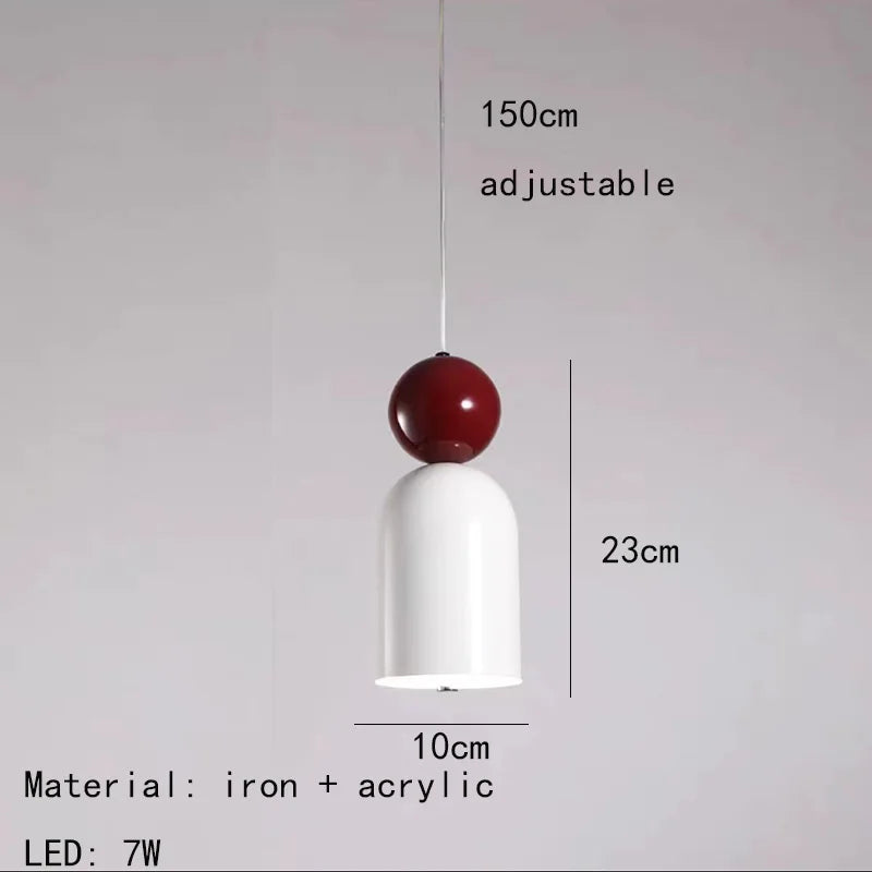 lustre moderne réglable cordon métallique pour intérieur design