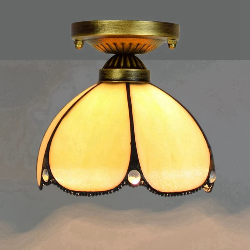 plafonnier moderne en éclairage led nordique pour balcon et allée