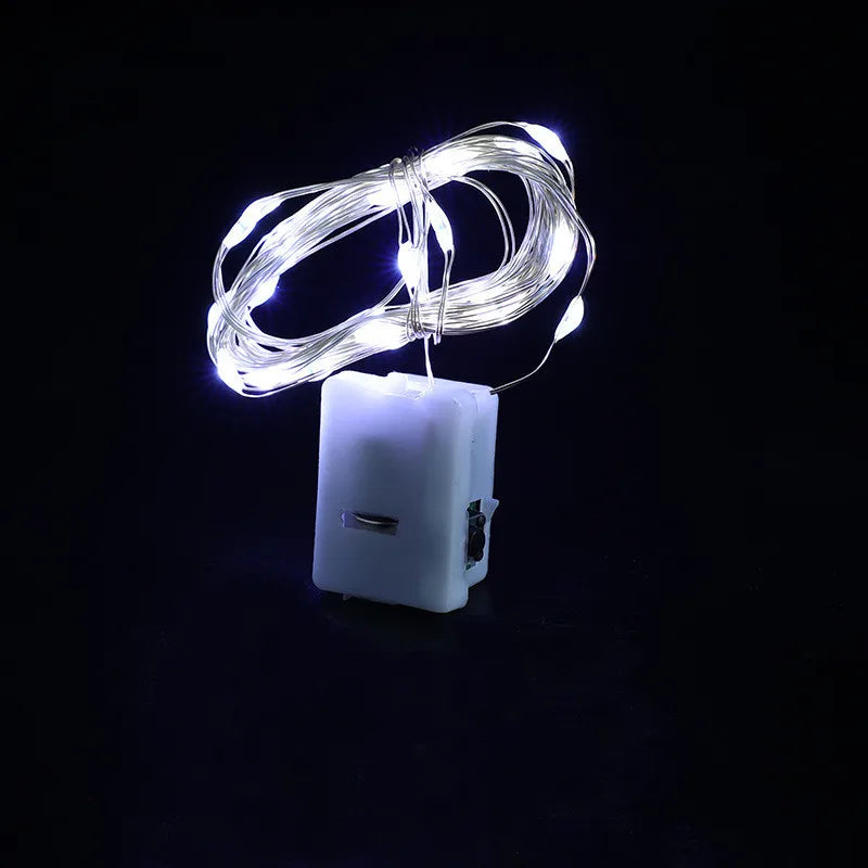 lot de 5 guirlandes lumineuses à led pour décorations festives
