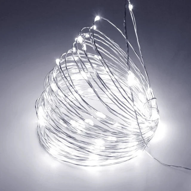 guirlande lumineuse led pour mariage fête jardin et décoration