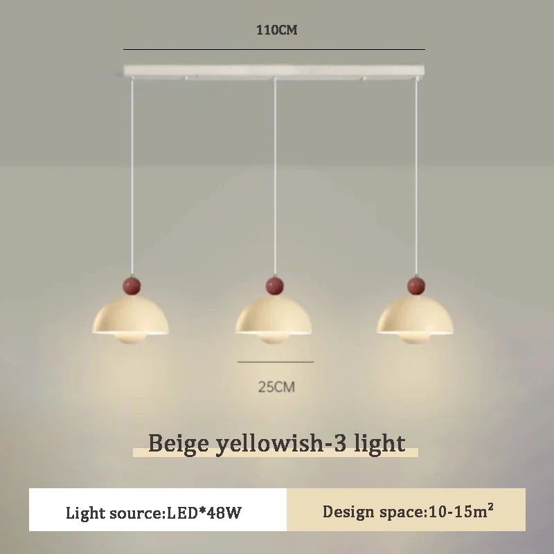 lustre moderne à led pour éclairage intérieur chaleureux