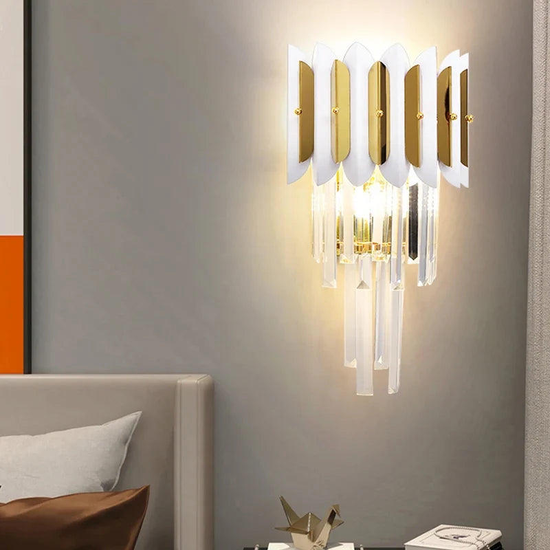 applique murale en cristal post-modernes style nordique simple