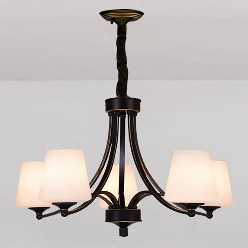 Lustre led design moderne luminaire décoratif d'intérieur