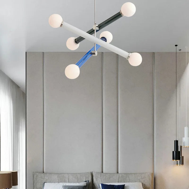 lustre design minimaliste art déco éclairage suspendu
