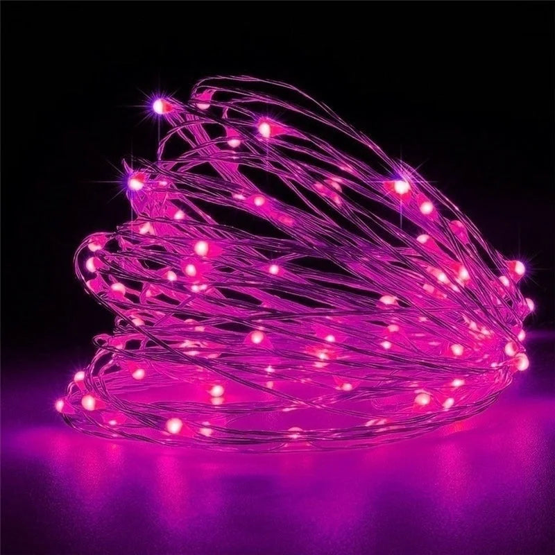 guirlande lumineuse led étanche pour décorations de fête et mariage