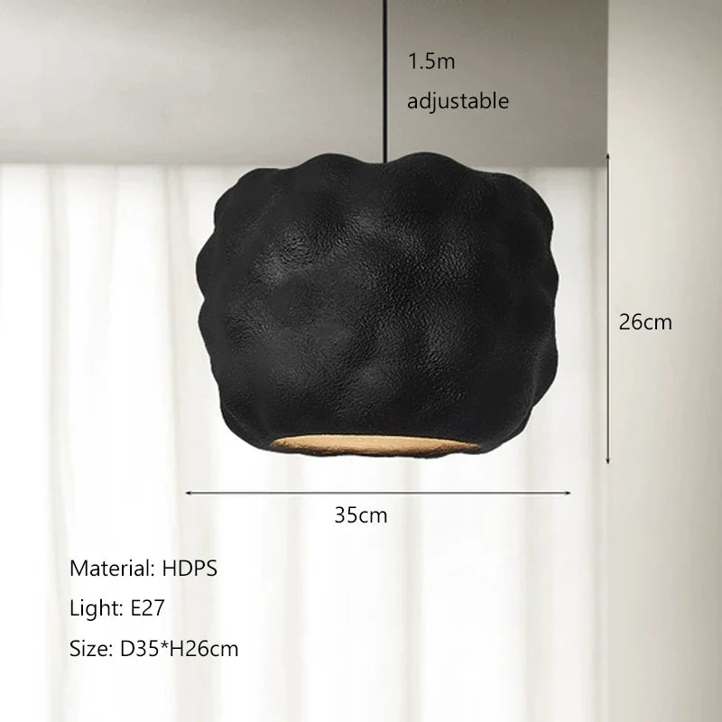 suspension led design wabi sabi nordique japonais décoratif
