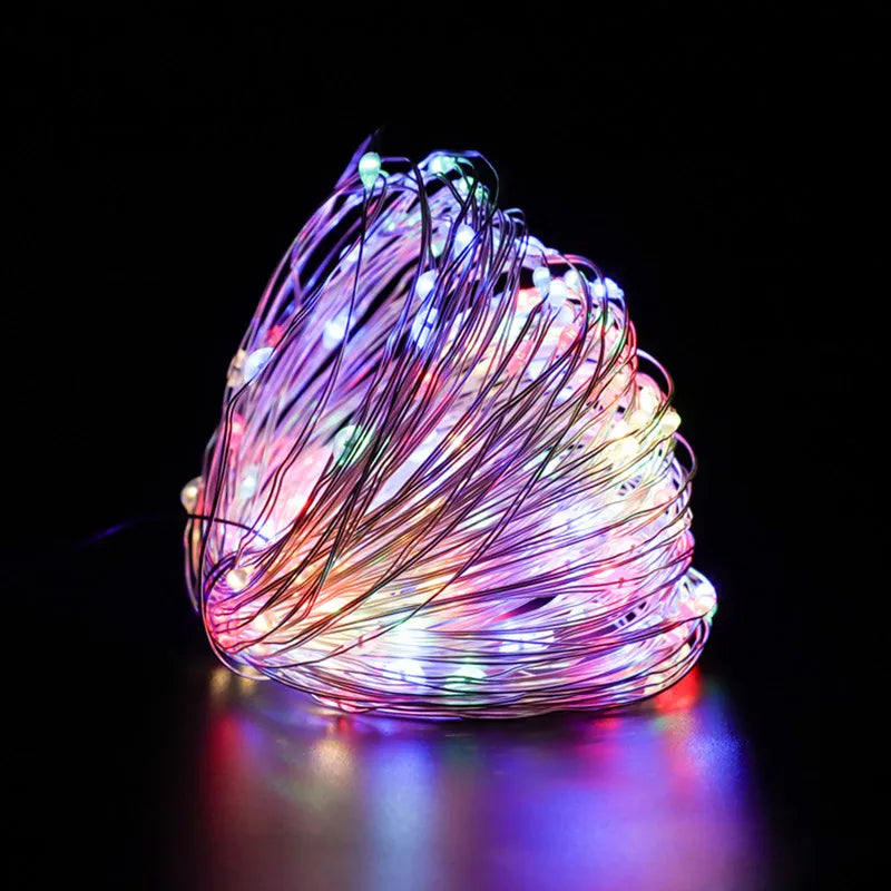 guirlande lumineuse led étanche pour décorations de fête