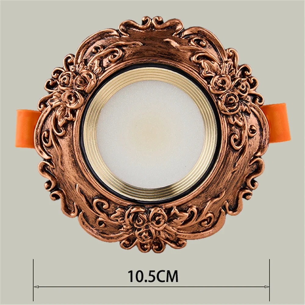 spot led encastrable rétro pour décoration style campagnard