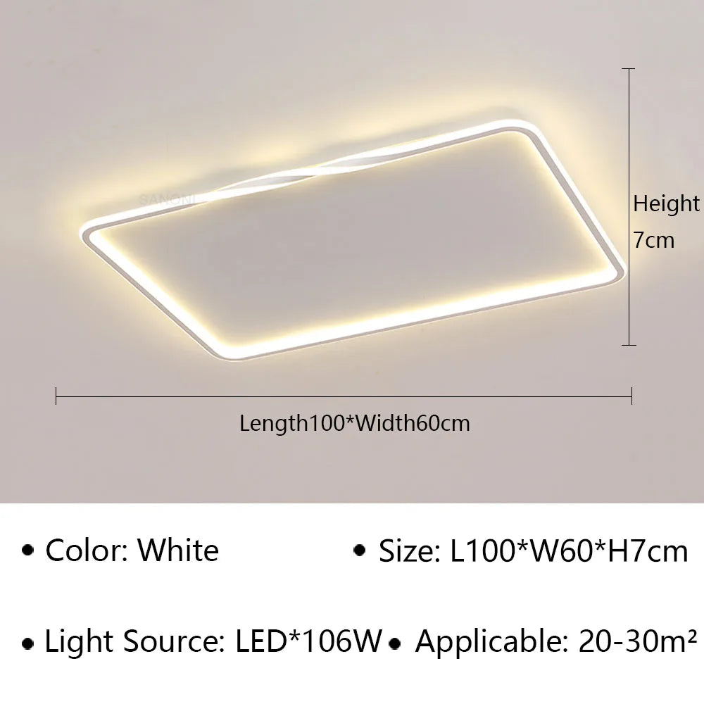 plafonnier led moderne pour décoration intérieure élégante et contemporaine