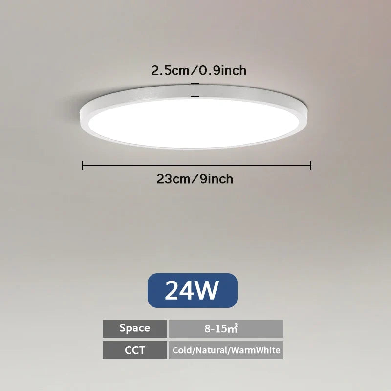 plafonniers led ultra minces creative clouds pour diverses pièces