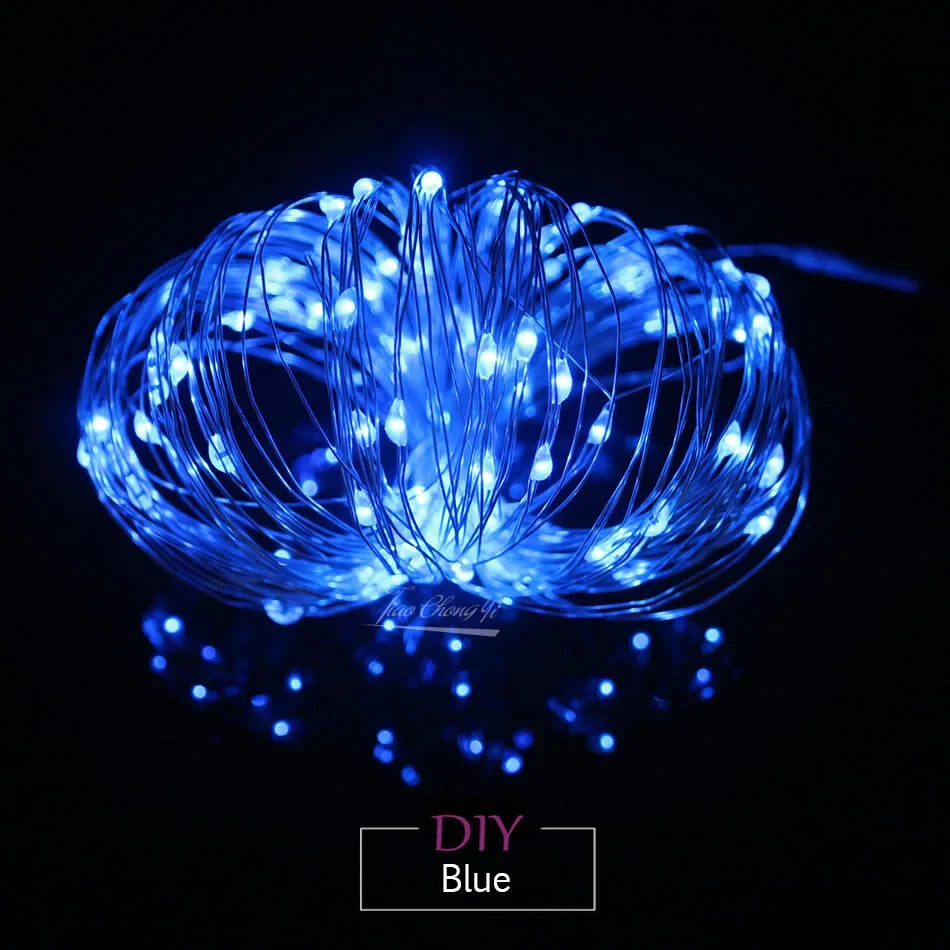 guirlande lumineuse led étanche pour décorations de fête et mariage