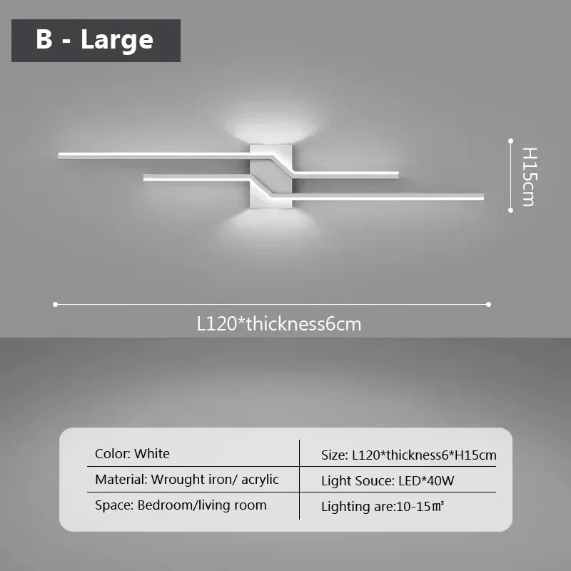 applique murale moderne led lumière décorative intérieure design élégant
