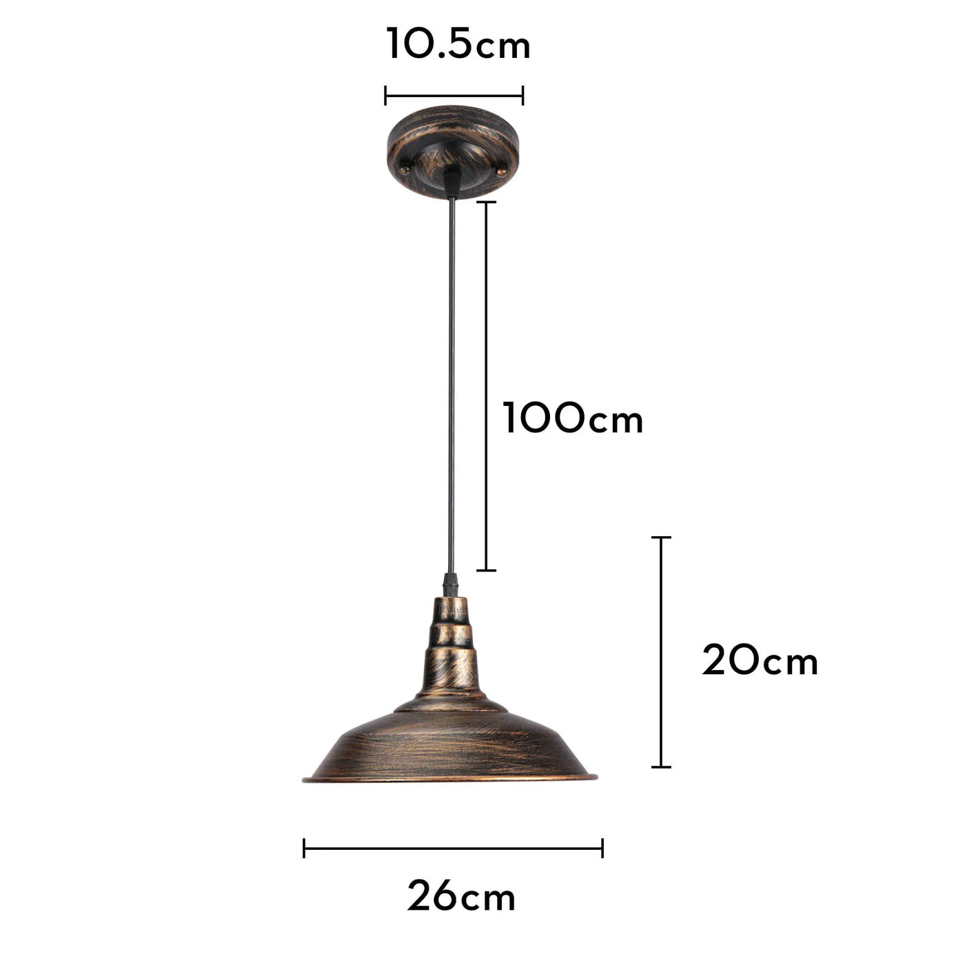 lustre rouille metal plafond maison restaur
