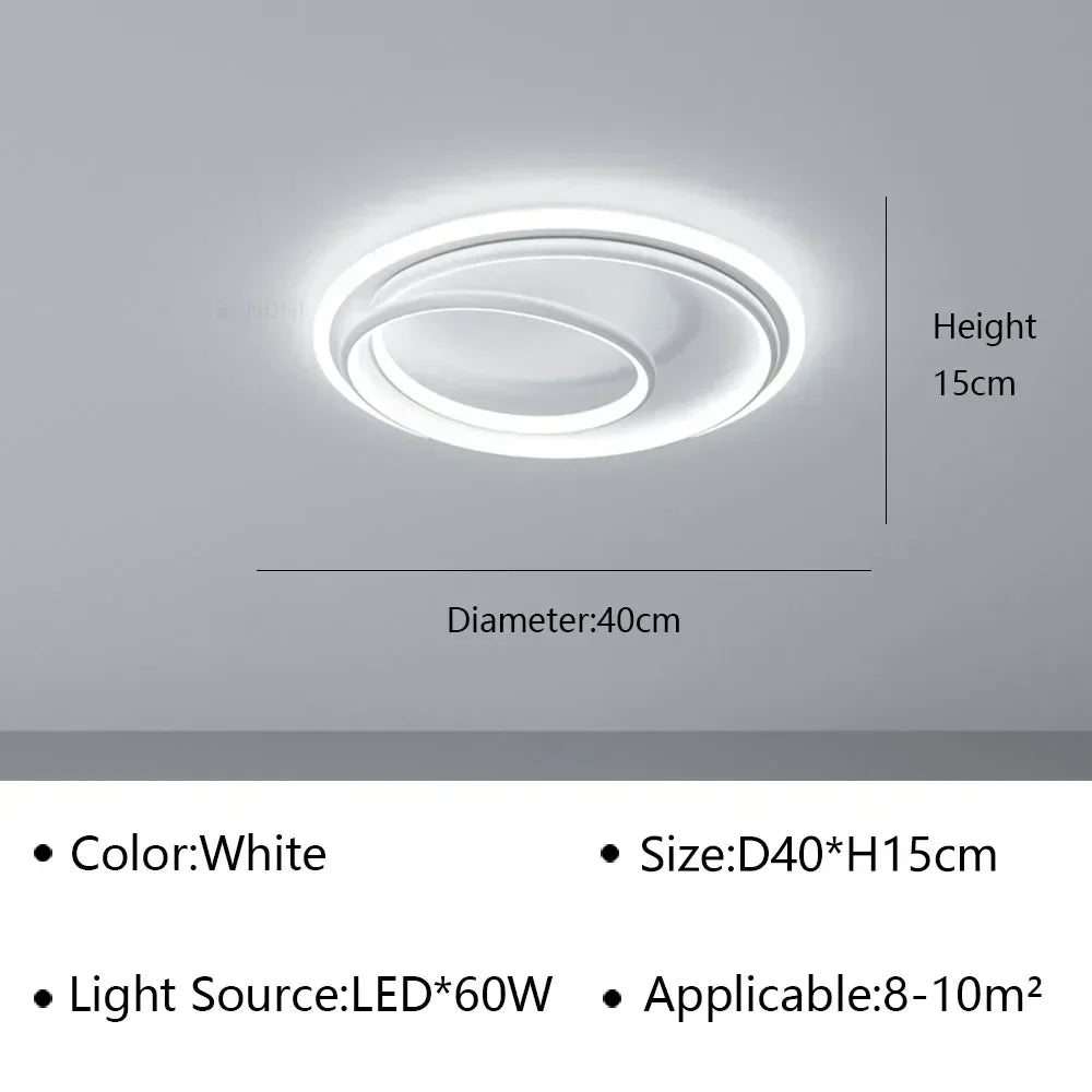plafonnier led moderne pour décoration intérieure élégante et lumineuse