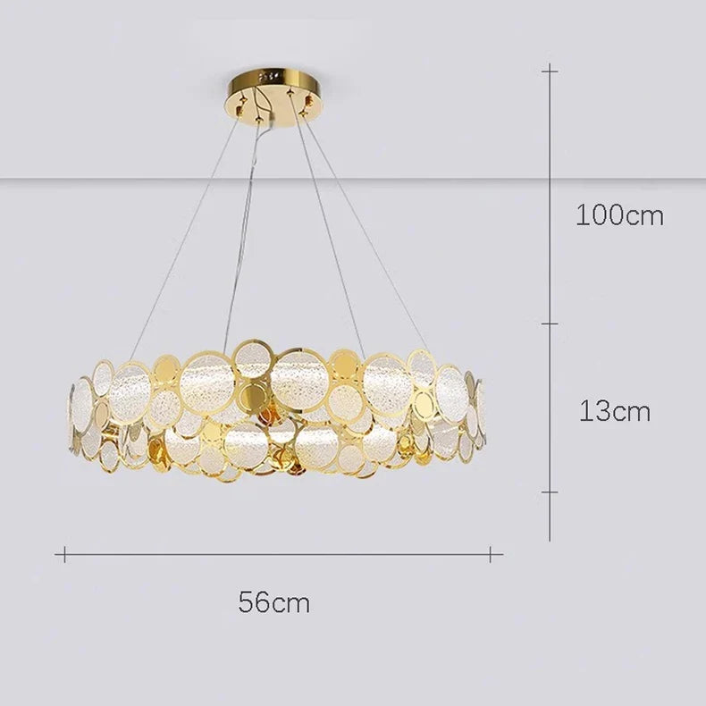 lustre moderne led de luxe pour éclairage intérieur