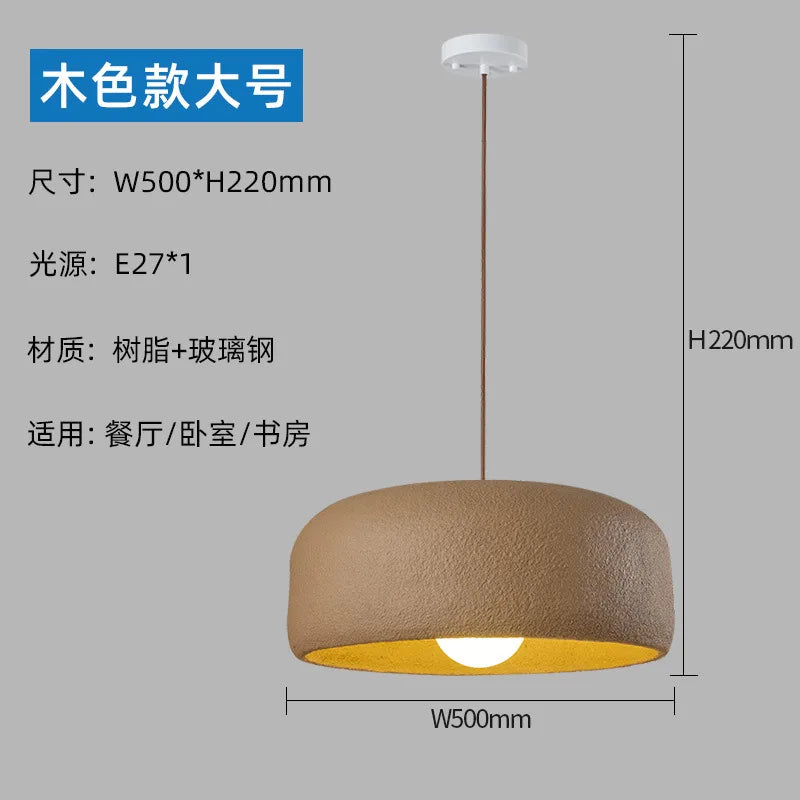 suspension minimaliste japonaise wabi-sabi pour espaces modernes