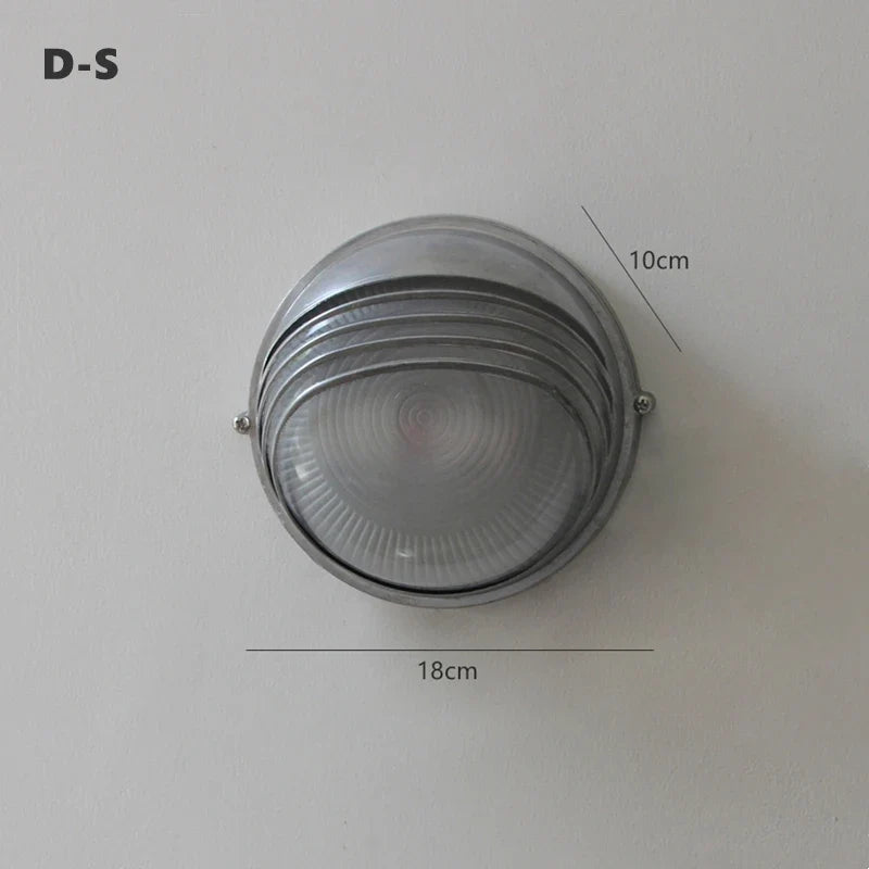 applique murale led rétro industrielle étanche pour extérieur et jardin