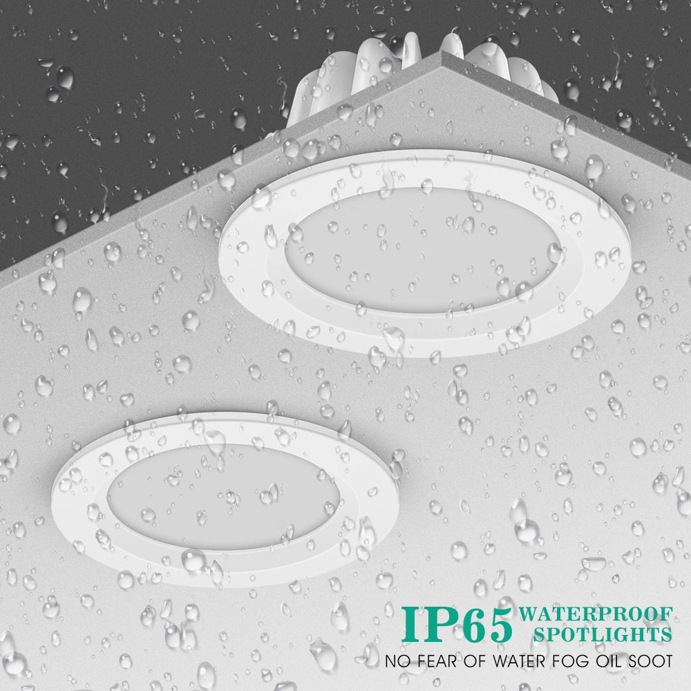 spot led encastré étanche pour extérieur et salle de bain