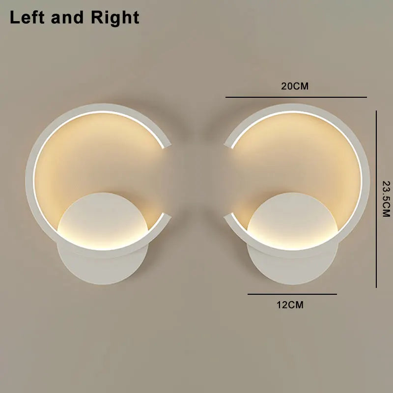 applique led moderne intérieur décor lumière