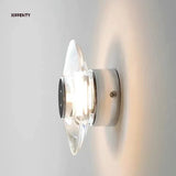 applique murale led en cristal pour décoration intérieure élégante