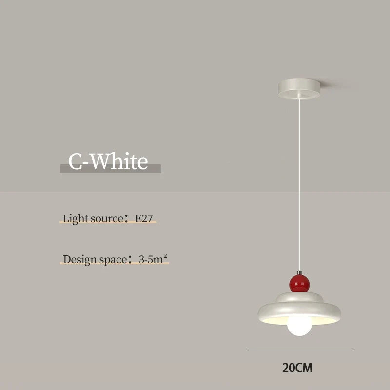 lustre moderne pour chambre d'enfant décoration nordique lumineuse