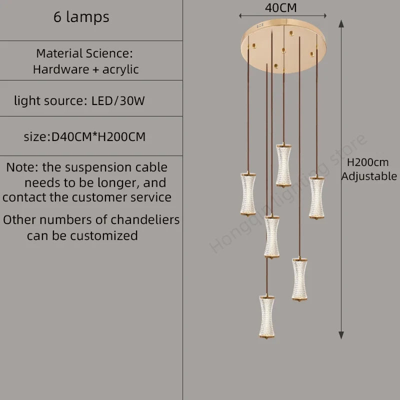 suspension moderne pour atmosphère nordique dans loft ou hall