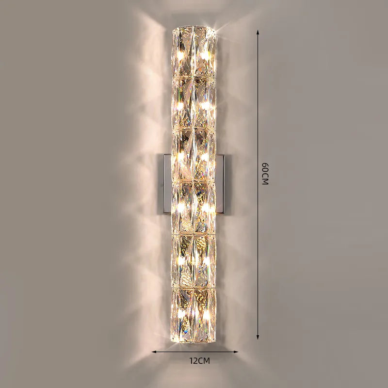 Applique murale luxe cristal villa haut gamme