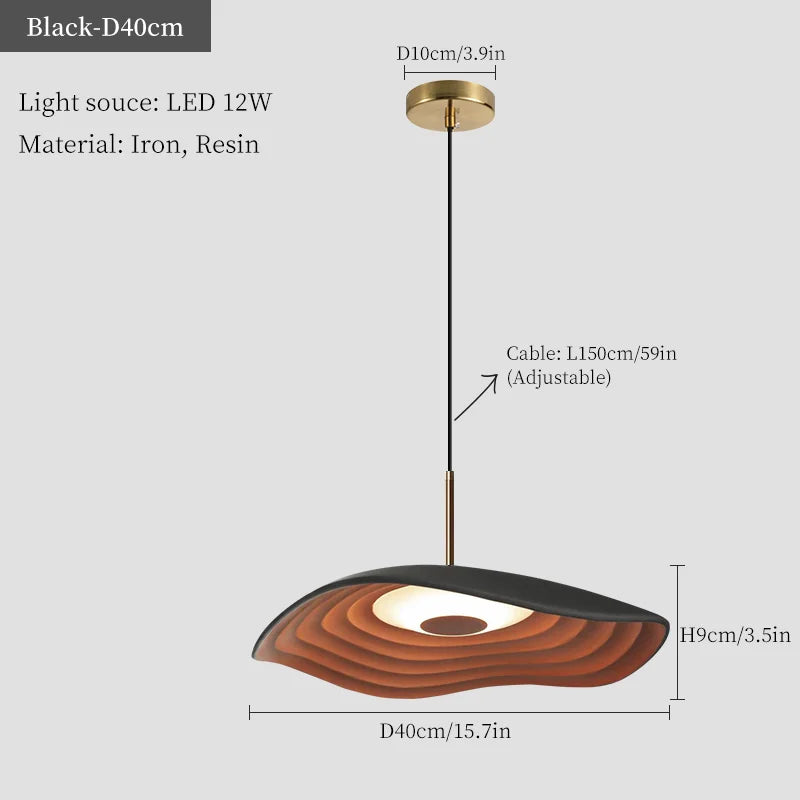 suspension en feuille de lotus pour décorations modernes
