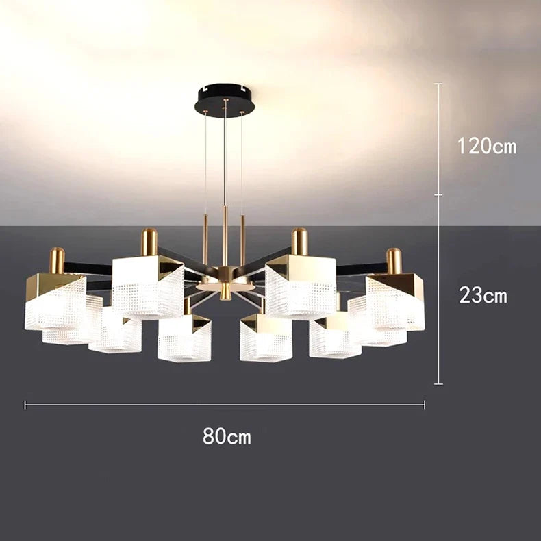 lustres modernes led suspendus pour éclairage intérieur