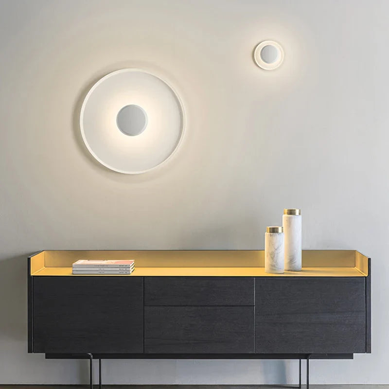 plafonnier led nordique ultra fin pour éclairage intérieur