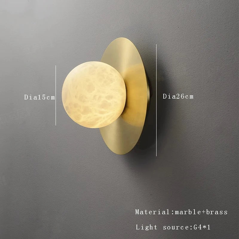 Applique murale Led rétro créative