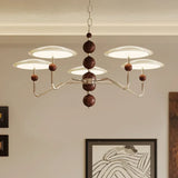 lustre moderne nordique design soucoupe volante avec lumière led