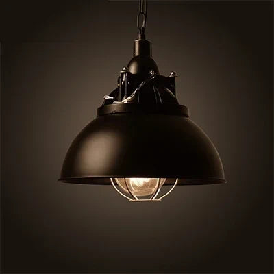 Suspension rétro de Style industriel lampe suspendue Vintage avec ampoule Led E27 dortoir salle à manger cuisine Bar