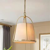 lustre minimaliste en tissu pour restaurant et bar