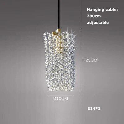 suspension luminaire cuir led verre lustre