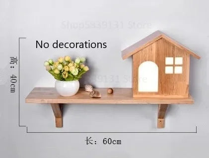 applique murale créatives modernes en bois pour enfants